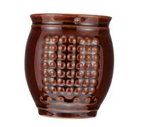 NIYANGLE Ceramic Moxibustion Pot Practical Burner for Portable and Lightweight Scraping Box for Home Use Cold Dispelling Moxibustion Tool
