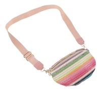 NIYANGLE Chest Pouch Small Waist Pouch Bohemian Style Pp Material Lightweight Easy to Take Women Summer Vacation Outdoor Traveling