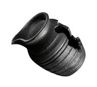 NIYANGLE Circulating Fountain Pot with Water Circulation Feature Ceramic with Matte Finish, Rustic Jar for Indoor Decoration and Balcony Use, Suitable for Plants and Fish Aquariums