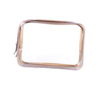 NIYANGLE Clear Makeup Bag PVC Cosmetic Storage Organizer for Home Travel Portable Toiletry Pouch for Travel Essentials Household Storage
