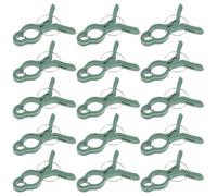 NIYANGLE Climbing Plants Plant Clips 50Pcs Strong Plastic Support Clamps for Tomato Vines Phalaenopsis Orchid Trellis Clips for Garden Vegetable Vine Training