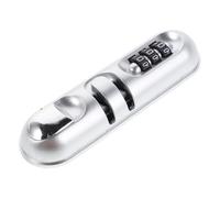NIYANGLE Combination Luggage Lock Silver Password Suitcase Lock for Travel Backpacks and Bags Theft Padlock with Wear Resistant Material Easy Reset Personal Code Security