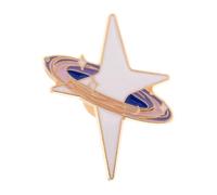 NIYANGLE Compact Star Brooch Pin for Women Travel-friendly Dress Badge Feminist Fashion Accessory for Shawl Scarf Sweater Cardigan for Christmas Wedding Party Favors