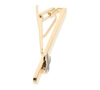 NIYANGLE Copper Cross Tie Clip with Polished Finish and Comfortable Wear for Men, Elegant Necktie Accessory Suitable for Weddings and Celebratory Events