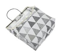 NIYANGLE Cotton Linen for Hanging Storage Basket or Stylish Design with and Tear-resistant Material , Environmental-friendly Hanging Storage Container Dining Room Bathroom Organiser
