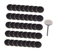 NIYANGLE Dead Skin Sanding Discs and Pedicure Sandpaper Pads 50pcs 20mm for Electric Callus Remover Foot File with Bearings Professional Pedicure Supplies for Men and Women Home Foot Care