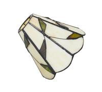 NIYANGLE Decorative Glass Lampshade Accessory for Ceiling, Beige Glass Lamp Cover, Protect Hanging Light and Build Diffuse Lighting, Suitable for Bedroom and Living Room