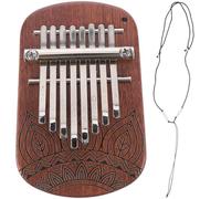 NIYANGLE Delicate Patterned Kalimba Thumb Piano Mini Finger Piano for Beginners Portable Lightweight Musical Instrument Gift for Adults