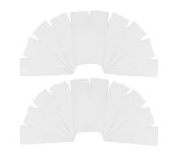 NIYANGLE Disposable Paper Hand Towels 140 Sheets, White Virgin Wood Pulp Absorbent Guest Napkins for Bathroom, Office and Hotel Use