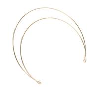 NIYANGLE Double Goddess Headband Gold Moon Headpiece for Halloween Costumes Parties Special Occasions Luxurious Unique Design Attention-grabbing Hair Accessory for Women