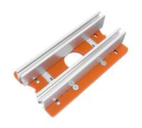 NIYANGLE Drill Press Replacement Work Table Drill Press Accessory Table Trimming Machine Flip Board Base Milling Base Plate Orange 1