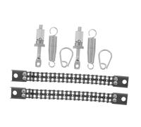 NIYANGLE Drum Pedal Assembly Double Chain Drive Spring Tensioner and Bass Drum Hooks for Jazz Drumming Mounting Hardware