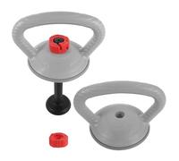 NIYANGLE Dumbbell Kettlebell Converter Kettlebell Adapter Handle Comfortable Grip Design Pp Tpr Material Strength Enhancement Home Strength Training Fitness Equipment