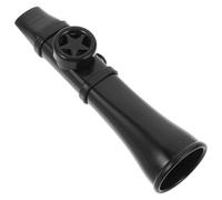 NIYANGLE Easy Blow Black Kazoo Musical Instrument for Music Practice Lightweight Plastic Material with Safe and Smooth Surface Portable Beginner Kazoo for Commuting and Classroom Breaks