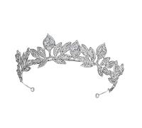 NIYANGLE Elegant Baroque Tiara Headband for Wedding Bridal Headwear Tiara for Women