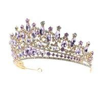 NIYANGLE Elegant Rhinestone Crown for Sparkling Crown Design Birthday Hair Accessory for Weddings and Special Occasions Charming Headpiece for Memorable Moments