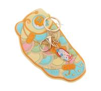 NIYANGLE Embroidered Koi Coin Purse Fish Shaped Bag Portable Keychain Wallet for Women Vintage Style Small Pendant Bag Cute Embroidery Coin Purses for Daily Use