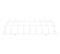 NIYANGLE Emergency Light Made of White Iron Wire Guard Protective Cage with Easy Installation and Cleaning, for Emergency Light and Exit Sign Protection for Exit Signs in Offices and