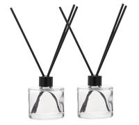 NIYANGLE Essential Oil Diffuser Bottle Set and Decorating Interior Space 50ml Made of Glass for Diffusing Fragrance with Elegant and Fashion Style Suitable for Spa and Home Use