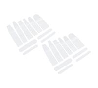 NIYANGLE Eva Makeup Brush Covers Cosmetic Tool Storage Pouch 20pcs Set Protective Cases Portable Makeup Brush Storage Bag for Travel and Daily Use