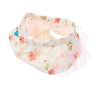 NIYANGLE Female Dog Sanitary Panties for Dogs Less Than 9kg Breathable Polyester Material with Adorable Pattern, Protecting Home Furnishings during Heat Periods
