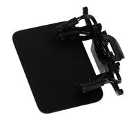 NIYANGLE Flexible Glasses Patch for Shooters and Archers, Adjustable and Comfortable Abs Clip-on Eye Occluder Patch, Lightweight Black Glasses Aim Occluder for Target Practice and Shooting