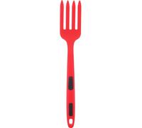 NIYANGLE Flexible Silicone Kitchen Cooking Fork Non Stick Ergonomic Fork for Pasta and Fried Noodle Mixing at Home