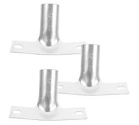 NIYANGLE Floor Scrubber Connector 3Pcs Iron Broom Handle Adapters for Multi-Functional Cleaning