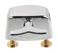 NIYANGLE Floor Tom Leg Mount Bracket Metal Drum Base Hardware Brackets Silver Strong Stability Easy Setup Hole Spacing 4cm/1.57' for Performance and Home Practice