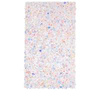 NIYANGLE Foldable Manicure Table Mat with Sequins Nail Arm Rest Pad Professional Nail Art Cushion Made of Resin and Glue Protecting Manicure Countertop