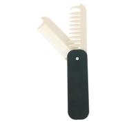 NIYANGLE Foldable Travel Comb Brush for Men Women Dual Purpose Portable Hair Comb Fine Wide Teeth Compact Design for Easy Storage for Curly Dry Wet Hair