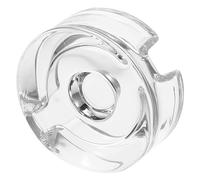 NIYANGLE Glass Fermentation Lids Suitable for Fermenting Vegetables and Fruits with Weight and Easy-grip Handle Dishwasher Safe Small Glass Lids with Flat Bottom for Wide Mouth Mason Jars