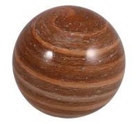 NIYANGLE Glass Lamp Shade Sphere Lampshade with Gradient Bubbles Artistic Yellow Black Glass Cover for Living Room Pendant Light Wall Sconce