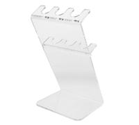 NIYANGLE Glass Pipette Rack 3 Slot Pipette Tip Rack with Secure Storage and Easy Maintenance for Laboratory Environments, Featuring Modern Design and Compact Size for Classroom and Research