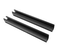 NIYANGLE Golf Cart Windshield Clips 2 Pcs Edge Trim Weather Stripping Strip for Club Car Folding Glass 32cm Replacement Accessories for Golf Cart Windshield Seal and Hinge
