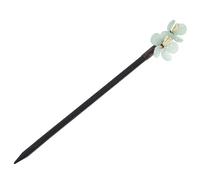 NIYANGLE Green Hairpin Vintage Japanese Retro Wooden Hairpin Classic Hair Chopstick for Festival Hair Accessories
