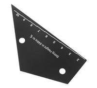 NIYANGLE Guitar String Action Ruler Gauge for Acoustic Electric Bass Guitars Precise Measurement Tool for String Height and Fret Distance Supplies