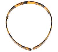 NIYANGLE Hair Bands Aesthetic Hair Accessories Korean Style Acetate Board Comfortable Fixed on The Head Women Outdoor Events Fashion Leopard Pattern Headband