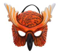 NIYANGLE Halloween Owl Mask: Animal Half Face Mask for Costume Party Cosplay Props Carnival Halloween Photo Shoot Stage Performance Dress up