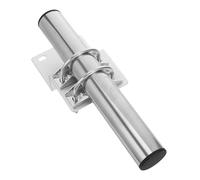 NIYANGLE Heavy Duty Antenna Pole Mounting Bracket Kit with Reliable Signal Enhancement Iron Material for Wall and Roof Suitable for Outdoor Use with Communication Devices and Tv Antenna