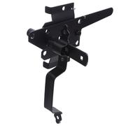 NIYANGLE Heavy-Duty Carbon Steel Self-Locking Gravity Gate Latch for Backyard Fence Padlockable Metal Fence Gate Hardware Lock