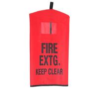 NIYANGLE Heavy Duty Fire Extinguisher Cover Protective Sleeve with Waterproof Fabric and Inspection Pocket in Winter for Fire-fighting Equipment, Suitable for Patios and