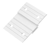 NIYANGLE Heavy Duty French Cleat Picture Hanger Z-Shaped Aluminium Alloy Brackets with Screws for Secure Wall Mounting of Frames Paintings and Artwork Z-Profile Design for Stable Hanging