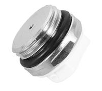 NIYANGLE Heavy Duty Pure Copper Radiator Exhaust Valve with Universal Thread Bleeder for Hot Water Steam Radiators, Metal Air Bleed Valve Screw Suitable for Heating Systems