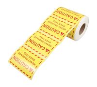 NIYANGLE Heavy Package Caution Stickers Water-Resistant Adhesive Labels for Shipping Moving Boxes Logistics Warning Tape for Overweight Parcels