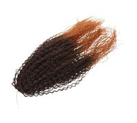 NIYANGLE High Temperature Synthetic Brazilian Braiding Hair Curly Water Wave Crochet Hair Extensions Lightweight Afro Wave Braids for Easy Styling and Daily Comfort