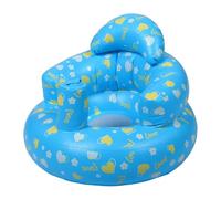 NIYANGLE Inflatable Trainer Seat for Bath Support Boy Girl's Inflatable Sofa Stable Base Portable Sit up Chair for Boy Girl Indoor Outdoor Use