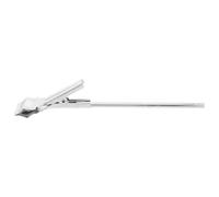 NIYANGLE Iron Tube Clamp Laboratory Clip Adjustable with Stainless Silver Versatile Clamping Force, for Research Institutions Schools Chemistry Lab Equipment
