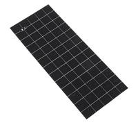NIYANGLE Japanese Nail Art Airbrush Stencil Self-Adhesive Sticker 1 Sheet Black Easy to Use Portable Nail Decal Template Simple Fashion
