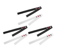 NIYANGLE Japanese Samurai Headbands with Tie Back Design for Adults Unisex Polyester 6pcs Athletic Sweat Headband Comfort for Karate Training and Birthday Party